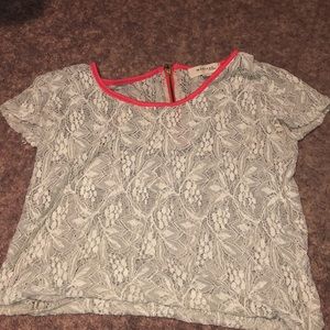 White Lace shirt! Perfect condition